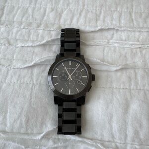 Burberry Black Chronograph Watch